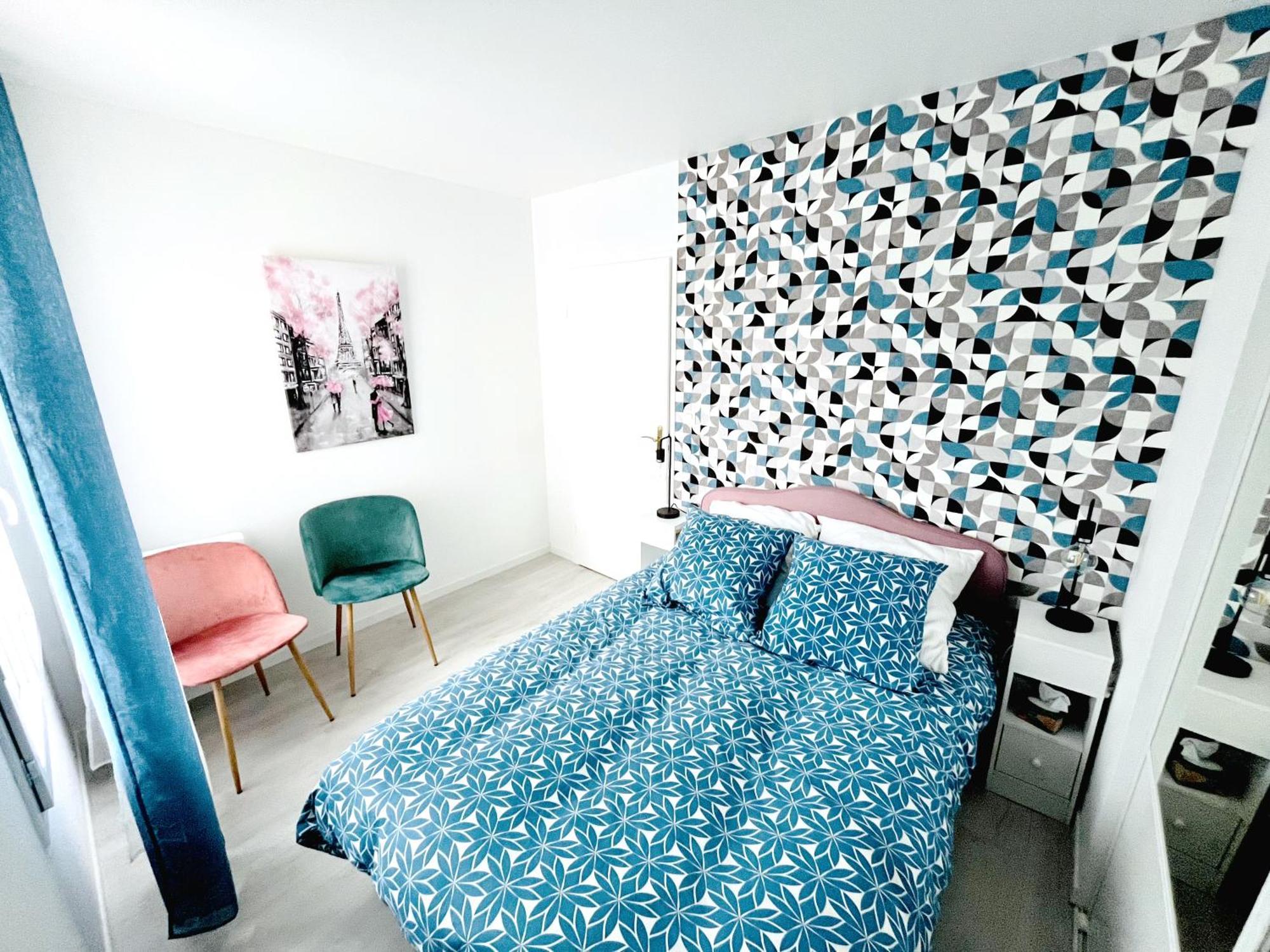 Logement Proche Disneyland, Val D'Europe, Et Paris ! Apartment Serris Luaran gambar